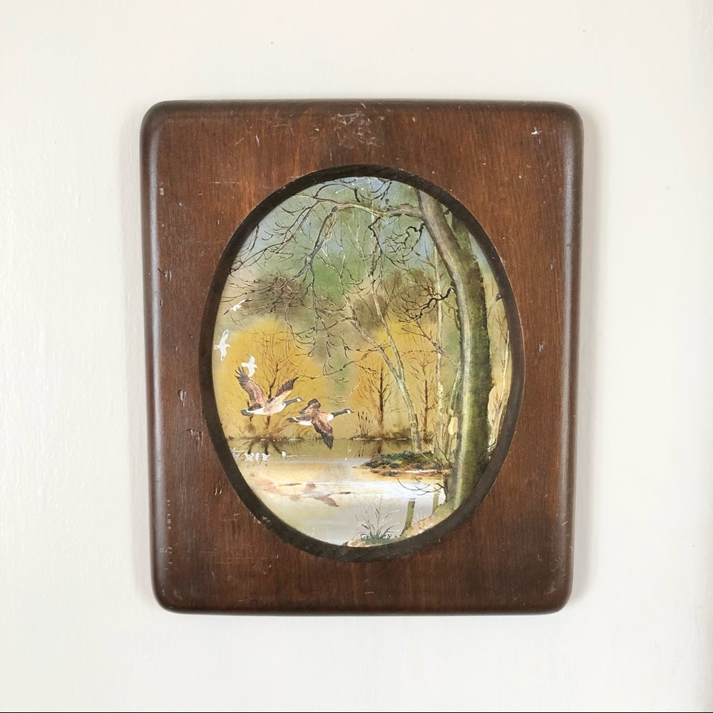 Vintage Nature Framed Wall Art